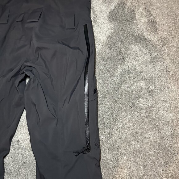 Arc’teryx Sentinel Full Bib Pant Womens Medium Regular Black Goretex Recco 11117 - Picture 11 of 16
